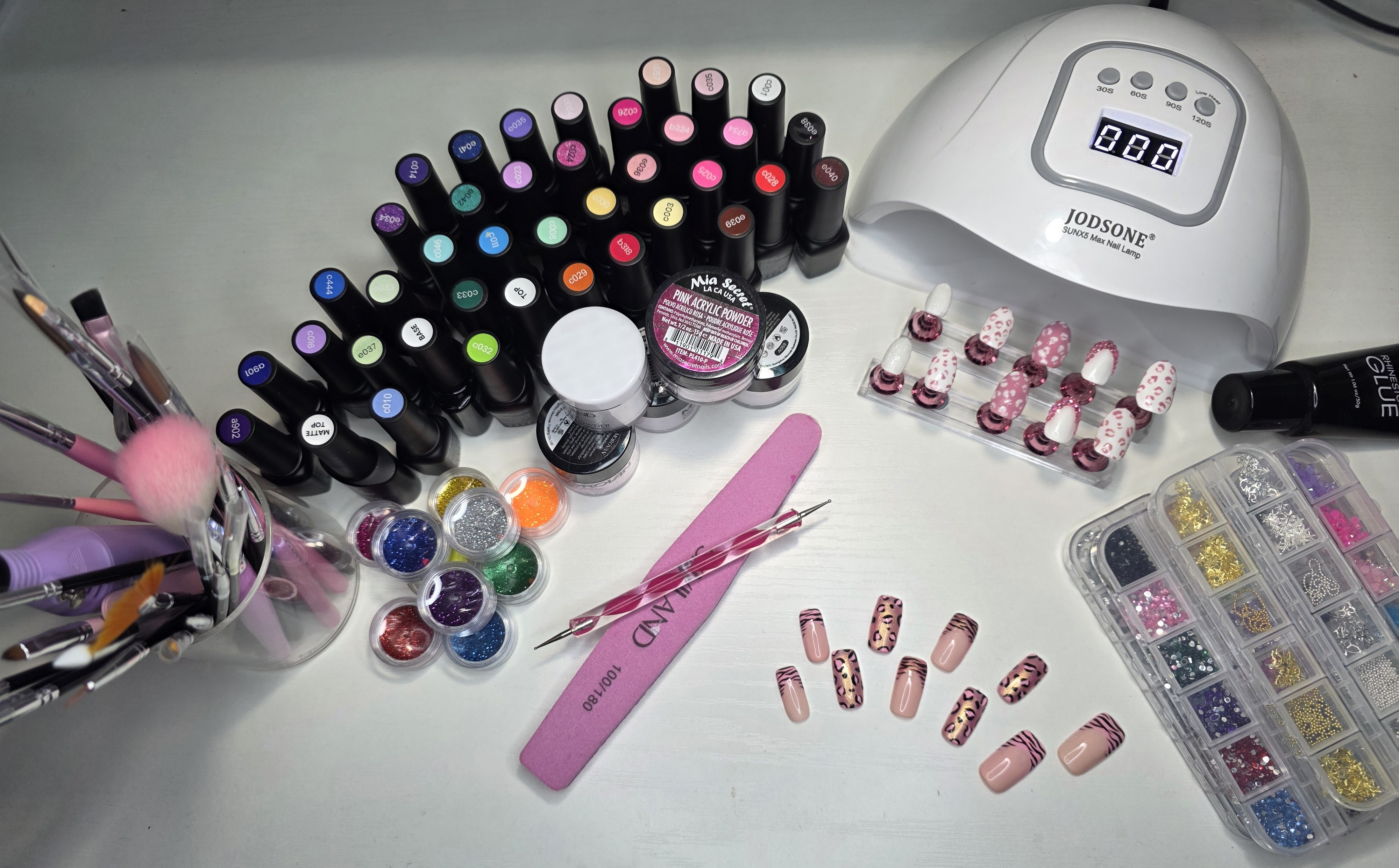 ariel shot of the nail station